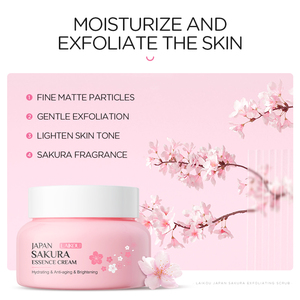 LAIKOU JAPAN SAKURA EXFOLIATING SCRUB 100 กรัม ทำความสะอาดอย่างล้ำลึก ลดความหมองคล้ำและความหยาบกร้านของผิว ให้ความชุ่มชื้นแก่ผิวแห้ง - Product Image 6