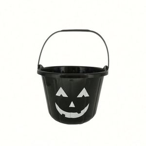 Mini-seaux d'Halloween en plastique multicolores de qualité alimentaire pour pop-corn, avec poignée, pour la plage - Product Image 4