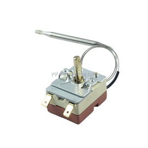 <span class=keywords><strong>Thermostat</strong></span> pour machine à muffins 50-300 <span class=keywords><strong>degrés</strong></span> Celsius, avec bouton de réglage de la température et élément chauffant - Product Image 1