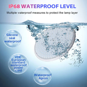 Lampe LED de piscine 12V 35W PAR56 en résine ABS remplie, étanche IP68, LED RGB sous-marine pour piscine - Product Image 6