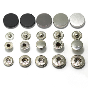 Nút bấm mạ hợp kim kẽm có logo tùy chỉnh, mặt phẳng, không cần may, có thể giặt được, dùng cho ví, túi xách, quần áo - Product Image 6