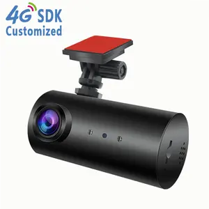 front & inside 4g mini dash camera for vehicle fleet fit cmsv6 total night vision car black box 128G SD card 4G video telematics