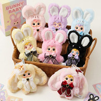 Boîte Mystère Samuel Blind Box : Porte-clés, Cadeau, Poupées en Peluche de la Série Journal de Lapin Samuel, Jouet en Peluche
