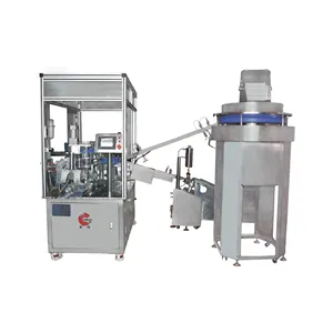 Máquina automática de impresión de almohadilla de jeringa con cubierta antipolvo