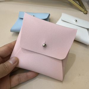 Custodia custodia per rossetto in pelle sintetica, borsa di conservazione per tovaglioli sanitari privati alla moda per ragazze, con campione di profumo, borsa per cosmetici - Product Image 2