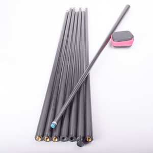 <span class=keywords><strong>SW</strong></span> personnalisé arbre de queue de billard en Fiber de carbone Super faible déflexion arbre de queue en Fiber de carbone blanc queue d'arbre en Fiber de carbone Pro Taper - Product Image 2
