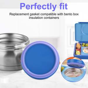 OmieBox porta pranzo <span class=keywords><strong>guarnizione</strong></span> coperchio parti di ricambio per scatole da pranzo per bambini - Product Image 2