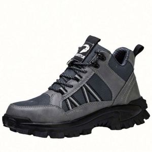 Botas de Seguridad para Trabajadores de la Construcción, con Puntera de Acero, Suela de Goma Antideslizante y Resistente a Pinchazos, Unisex, para Invierno y Verano - Product Image 1