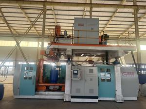 Machine de fabrication de fûts entièrement automatique GREAT de 200 <span class=keywords><strong>litres</strong></span>, moulage par extrusion-soufflage pour fûts en plastique HDPE de 220 L avec anneau double en L pour produits chimiques - Product Image 2