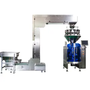 Full automatic high quality low price PE big bag 500-5kg automatic Wood Pellet Packing Machine