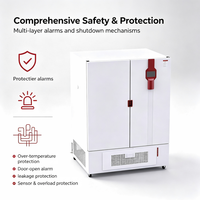 Cámara Climática de Envejecimiento de Gran Capacidad (1600L) con Controlador Programable e Iluminación UV, Cámara de Temperatura y Humedad Constantes