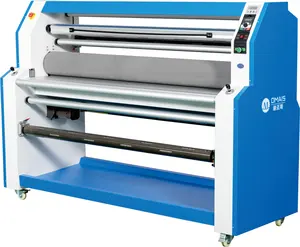 67" Large Format Laminator, High Efficiency Laminator Roll to Roll Bag Vinyl Film Laminator for Hot and Cold Applications
