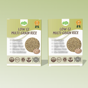 <span class=keywords><strong>Riz</strong></span> instantané Shirataki à faible IG à base de plantes 1 kg Faible en glucides Faible en matières grasses Prêt à manger en 15-20 minutes pour les végétariens Aliment diététique - Product Image 1