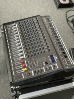 Console de mixage audio professionnelle 12 canaux 2x750w 16 effets DSP Contrôleur DJ/Console de mixage audio Équipement sonore/amplificateurs/haut-parleurs