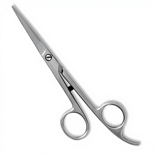 Tijeras de Corte de Pelo Profesionales Económicas de Acero Inoxidable Afiladas, de Mango Largo y Ligeras, de 6 Pulgadas, para Estilizar, Fáciles de Llevar - Product Image 2