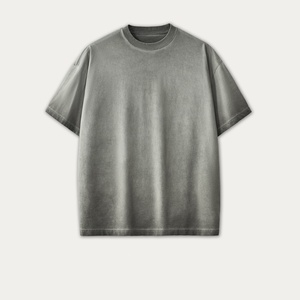 เสื้อยืดแฟชั่นผู้ชายสไตล์ฮิปฮอปทรงปกติ ผ้าฝ้าย 100% ระบายอากาศได้ดี ลวดลายวินเทจ ซักแล้ว ขายส่งเสื้อผ้าแฟชั่นแนวสตรีท - Product Image 1