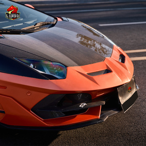 ชุดคาร์บอนไฟเบอร์เต็มตัวแบบปรับแต่งได้!อัพเกรดสไตล์ <span class=keywords><strong>svj</strong></span> สำหรับ lambLamborghini <span class=keywords><strong>Aventador</strong></span> LP700 LP720กันชน LP750สปอยเลอร์ - Product Image 4