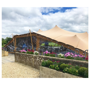 Tentes de mariage extensibles de style bédouin couleur sable 15x20M pour les festivals et événements <span class=keywords><strong>2022</strong></span> - Product Image 1