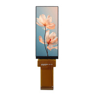 Layar LCD TFT 3.4 Inci 412*960 Resolusi, IC Driver ST7701, Kecerahan 800 CD/M2, Antarmuka RGB, Langsung dari Pabrik