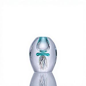 Vaso Artistico in Vetro di <span class=keywords><strong>Murano</strong></span> Soffiato a Mano con Medusa, Decorazione da Tavolo di Lusso, Idea Regalo - Product Image 3