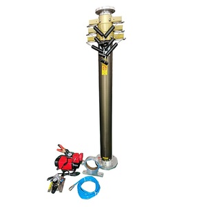 Torre di Telecomunicazione <span class=keywords><strong>Mobile</strong></span> Retrattile con Palo Telescopico Pneumatico Big Lock Montato su Rimorchio 12m - Product Image 5