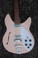Gitar Elektrik Weifang Rebon 6 Senar Ricken 330 Warna Pink