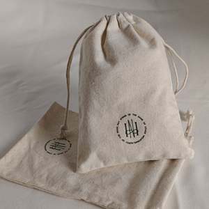 Sac à cordon en coton réutilisable et polyvalent pour bijoux, vêtements, chaussures, chaussettes, emballage, recyclable, vente chaude - Product Image 5