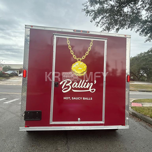 Offres Spéciales Chine Modèle de meilleure qualité Remorque mobile pour aliments Casse-croûte santé Chariot camion Concession Remorque Chariot mobile à vendre - Product Image 2