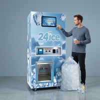 Máquinas Expendedoras de Hielo YISO con Certificación CE, Control Remoto, Pago con Tarjeta de Crédito, Código QR, NFC, Gestión Basada en la Nube y Cumplimiento de ADA