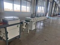 Ligne de production de plaquettes de frein pour machine de fabrication de colle arrière en acier à l'air