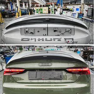 Alerón de Techo de Fibra de Carbono para <span class=keywords><strong>Audi</strong></span> S5/<span class=keywords><strong>A5</strong></span>/S-Line 2017+ de Cuatro Puertas, Alerón Trasero Tipo Cola de Pato con Acabado Pulido y Cinta 3M - Product Image 3