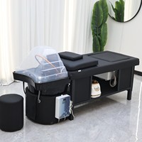 Lit de lavage électrique et lit de massage pour salon de spa thaïlandais avec bassin de soin des pieds