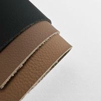 Tissu en cuir microfibre artificiel écologique en PU à grain litchi, résistant à l'usure et anti-rayures, pour gants en cuir et projets de bricolage