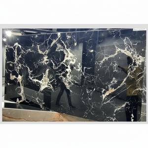 Carreaux de dalle en porcelaine polie de qualité AAA 80x160cm Style européen Design moderne isolation thermique anti-dérapante utilisation de mur de sol en brique réfractaire - Product Image 1