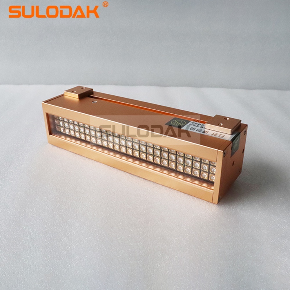 1200W UV LED Lamp Curing UV Ink Lamp 395nm 200*30 Water Cold Dry Lamp Led Uv Curing Lamp for Ricoh G3 G5 G6 Jet Printer