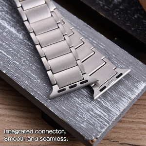 Bracelet de montre en titane pliable JAETIUM, bracelet en métal personnalisé pour Apple Watch 40/41/42 mm 44/45/46//49 mm - Product Image 5