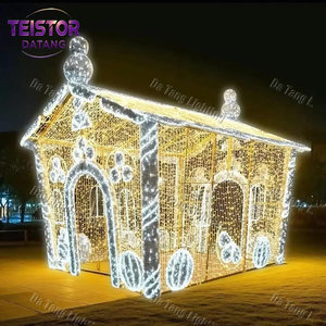 Arche lumineuse géante de Noël pour centre commercial, idéale pour les séances photo - Product Image 6
