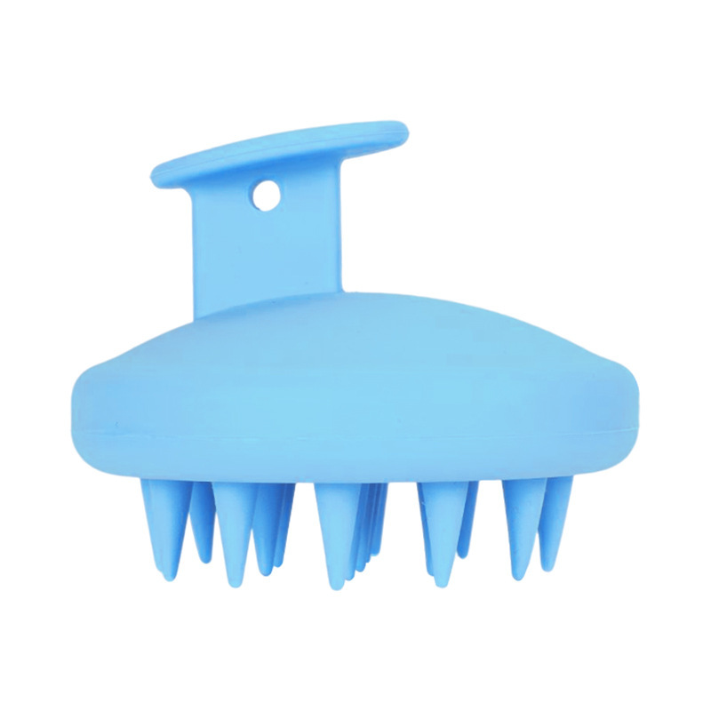 Silicone Scalp Massager Shampoo Brush – Soft Silicone Scalp Scrubber & Hair Washing Brush for Deep Scalp Cleaning, Shampoo Massage & Relaxation