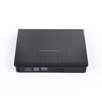 Vente directe d'usine OEM haute vitesse 8X DVD-RW lecteur optique CD-RW externe USB 3.0 Plug and Play pour ordinateur de bureau ordinateur portable noir