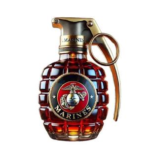 Regalo conmemorativo de veterano 2025, decantador de whisky de estilo militar, vasos de <span class=keywords><strong>Granada</strong></span>, regalos de negocios de licor en forma de <span class=keywords><strong>Granada</strong></span> únicos - Product Image 4