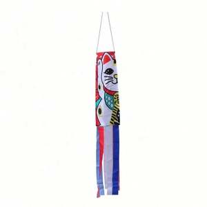 Excelente Precio, Venta Caliente, Impresión Personalizada a Todo Color, 100% Poliéster, Gazebo de Viento con Diseño de Dibujos Animados Japoneses, Bandera de Viento para Exteriores - Product Image 2