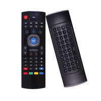 Clavier sans fil miniature MX3 2.4G de qualité fiable, télécommande avec récepteur USB, souris aérienne avec récepteur USB