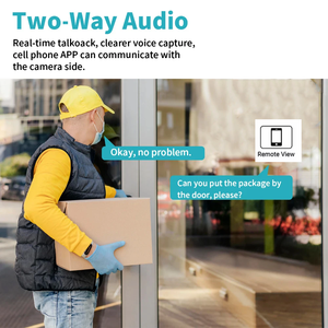 Ba màn hình theo dõi chuyển động màu tầm nhìn ban đêm IP66 không thấm nước CCTV YooSee 4K Ultra HD 3 ống kính ngoài trời 4G Wifi <span class=keywords><strong>Camera</strong></span> An Ninh - Product Image 4