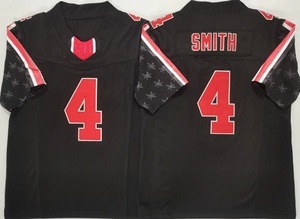 2025 Collège Football Américain Ohio State10 # SAYIM 18 # HOWARD 2 # DOWNS 4 # SMITH 33 # SAWYER 1 # JUDKINS 7 # STROUD Maillots Cousus - Product Image 4