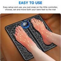 Masseur vibrant pour les pieds, les mains et le corps, appareil de massage pour les pieds, autres produits de massage, outil robotique, coussin, masajeador de pie