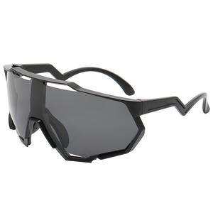 Lunettes de cyclisme et de moto personnalisées pour l'extérieur Lunettes de soleil polarisées colorées à grande monture en PC pour hommes - Product Image 4