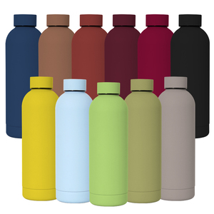 Borraccia personalizzata con Logo <span class=keywords><strong>in</strong></span> <span class=keywords><strong>acciaio</strong></span> inossidabile 500ml 750ml con filtro sottovuoto portatile isolato <span class=keywords><strong>per</strong></span> palestra campeggio all'aperto - Product Image 1