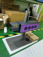 Machine de marquage et de gravure laser UV de bureau 3W 5W pour surfaces non métalliques, logo, verre, plastique, marqueur laser