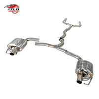 Système d'échappement AMG C43 de haute qualité 2021 W205 3.0L échappement Sport Cat-Back Turbo Valved pour Mercedes Benz coupé