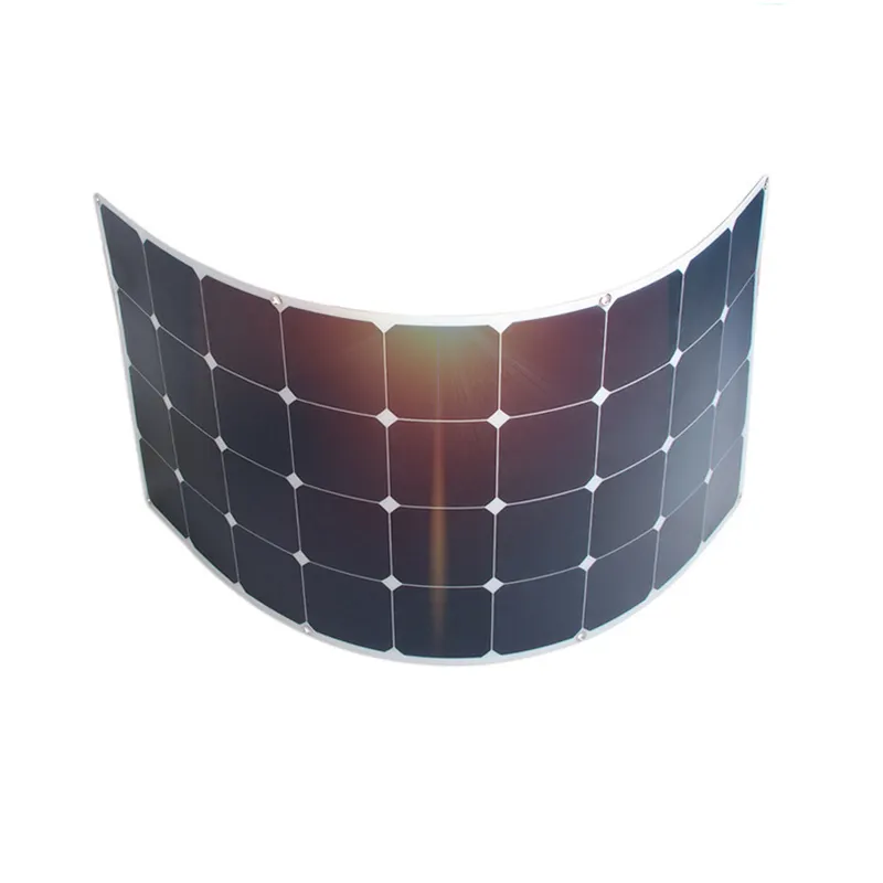 Paneles Solares Semiflexible 18v 100w 300w 500w Mono Solar Panel Flexible Solar Panel